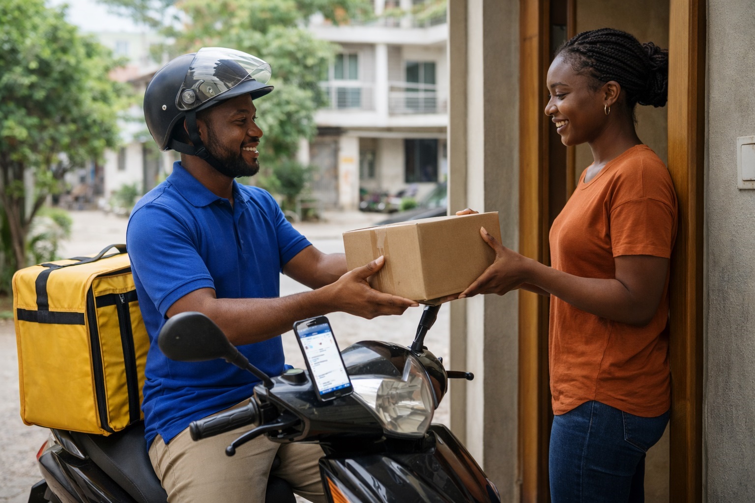 Livraison à domicile CashLINE