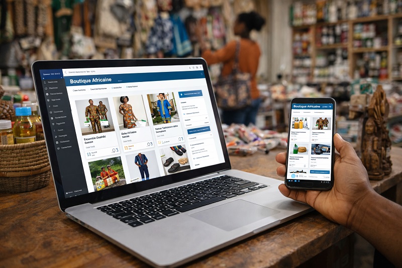 Gestion des boutiques en ligne